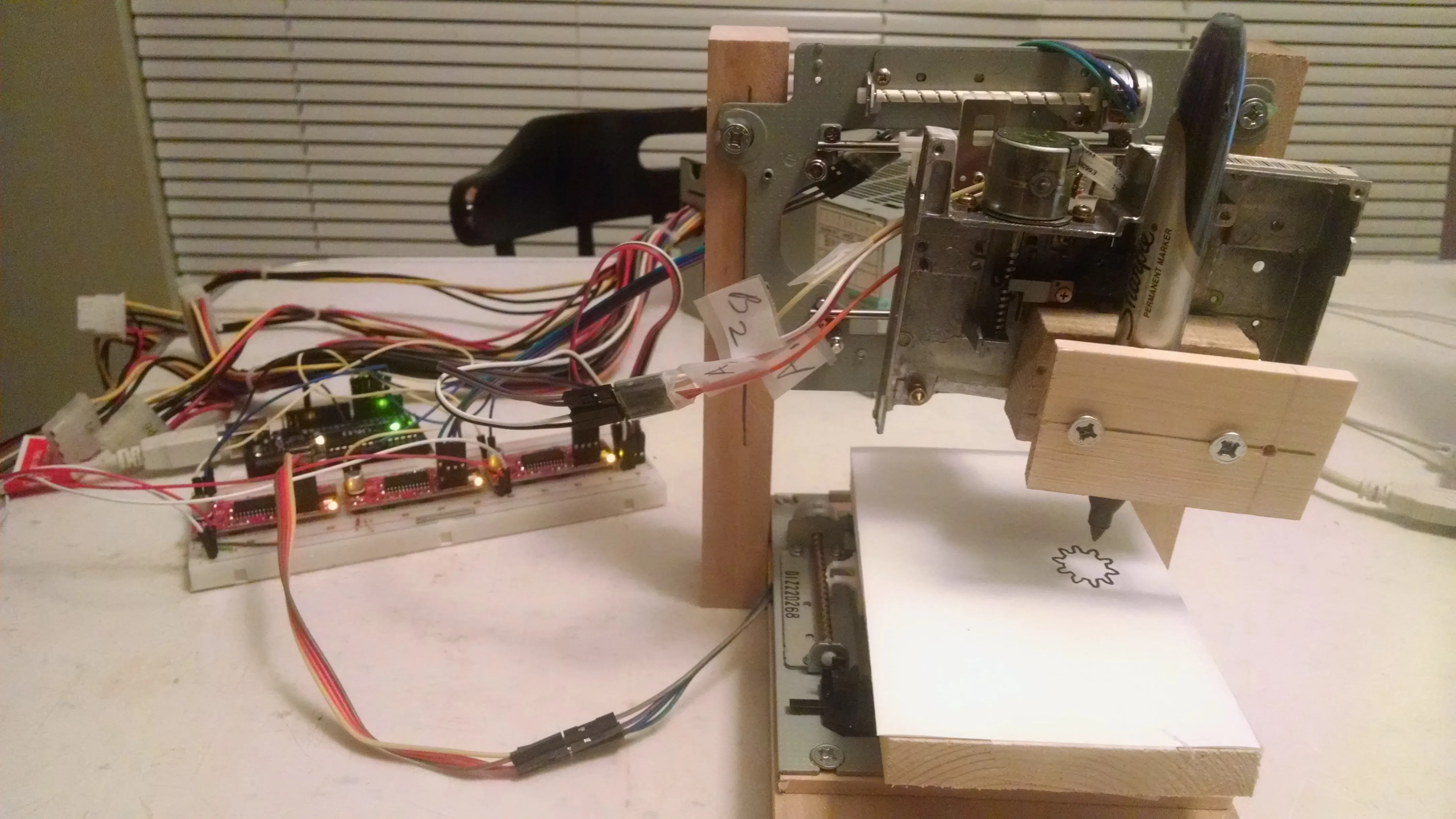 Minimum Viable CNC from found parts