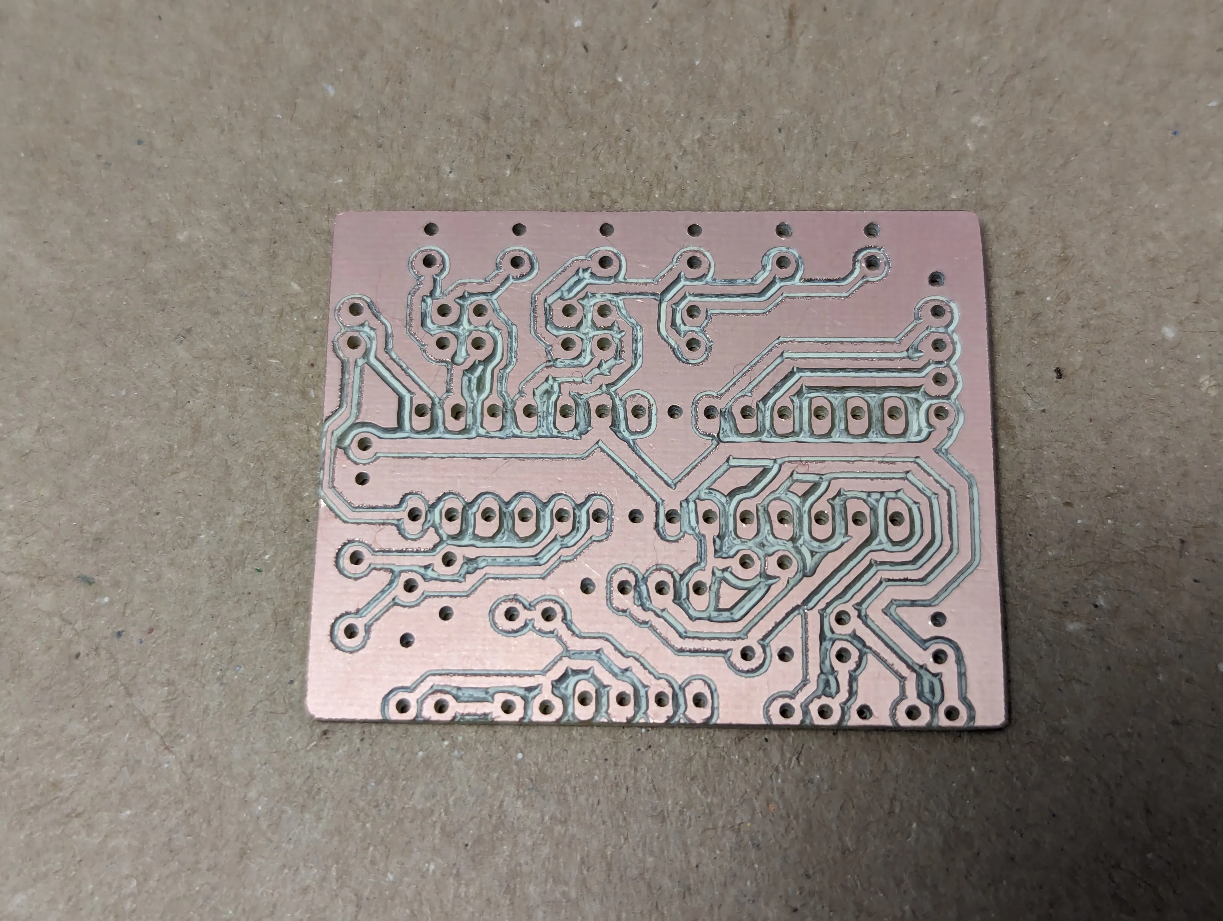 Milled PCB